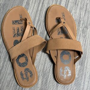 Sorel Tan Strappy Sandals Size 11